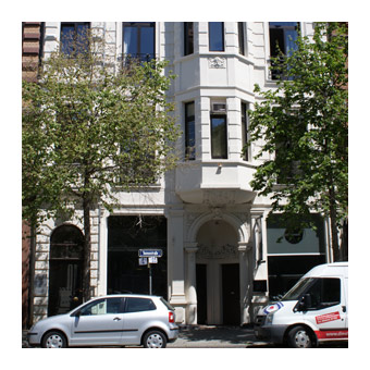 Foto der Praxis von der Strae aus